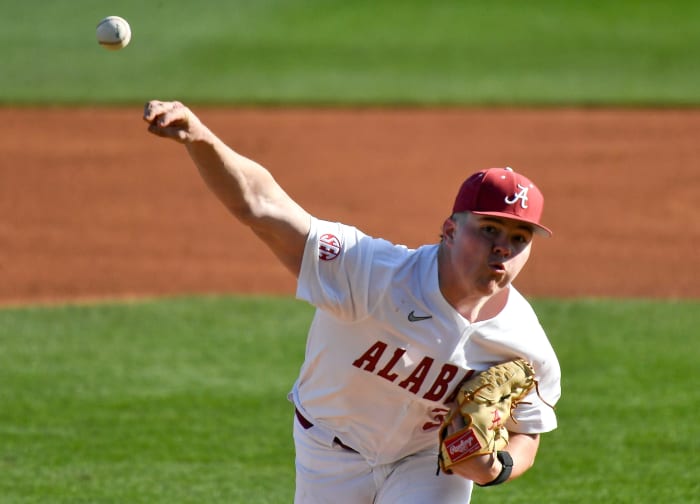 Garrett McMillan, Alabama pitcher